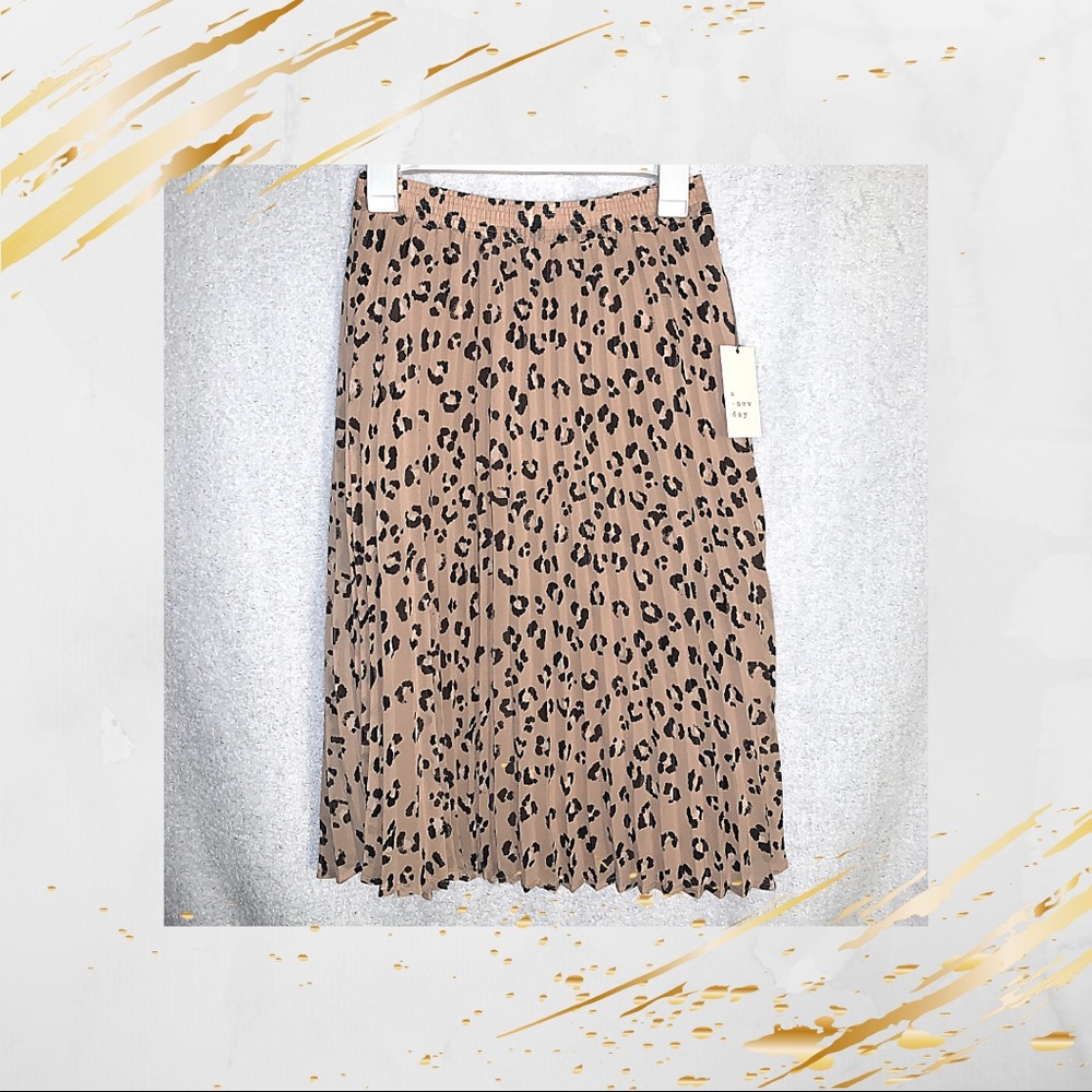 Cheetah Print Skirt